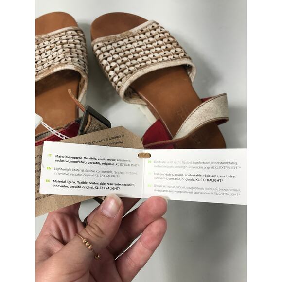 BEDSTU Brisa Sandals Leather Platform Almond Ankle Strap Shoe Handmade 8 NWT - Picture 11 of 14